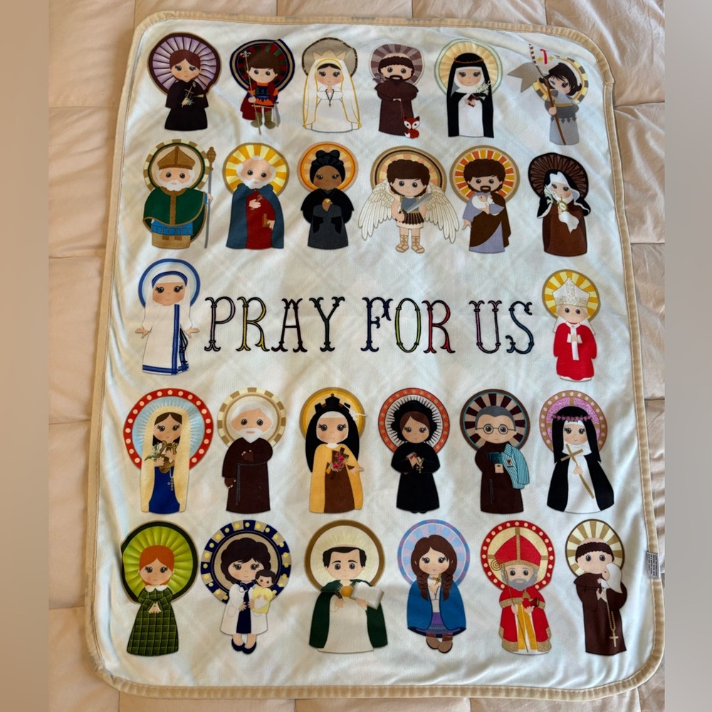 Catholic Saints Baby Blanket